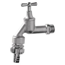 Auslaufventil DN15, 3 Stck, Wasserhahn,VZ-Ventil,Hahn,RV u. Belüfter,matt+chrom