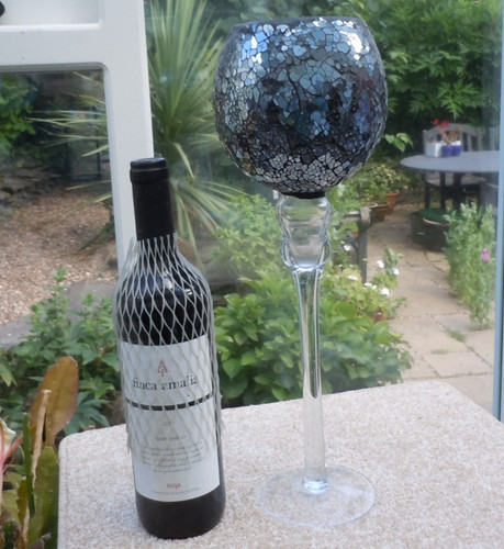 Großer hoher glas - großer, mosaik