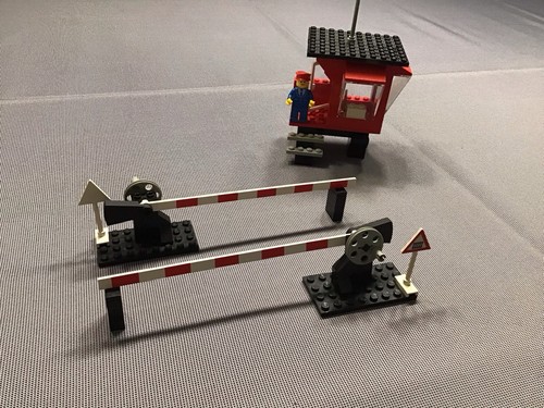 Lego bahnübergang manueller - bahnübergang,