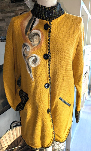 Reksor strickjacke senfton - strickjacke,