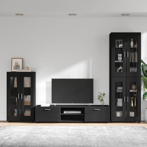 Top wohnwand vitrinenschrank - wohnwand,