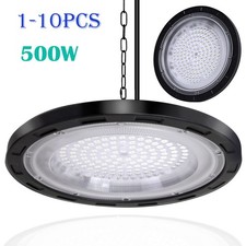 1-10X UFO LED Hallenbeleuchtung Deckenstrahler Werkstattleuchte Industrielampe