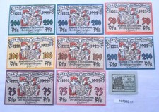 9 Banknoten Notgeld 700