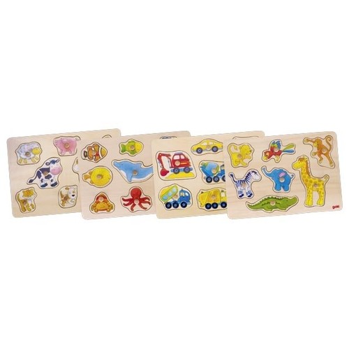 Goki steckpuzzle tiere - goki,