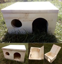 Kleintierhaus für Nager Hase Hamster Schildkröte Igel Meerschweinchen , Fichte