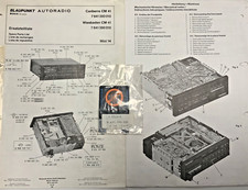 Blaupunkt  Keycard Einschub Lasche f. Autoradio Canberra Wiesbaden Heidelberg ..