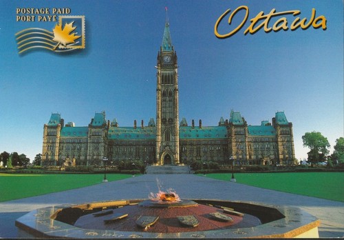 Postkarte kanada ottawa - kanada,,