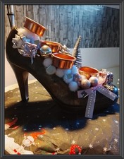 Advents Kranz Higheel. Braun