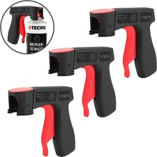 3x TECPO PISTOLENGRIFF FÜR SPRÜHDOSEN SPRÜHPISTOLE SPRAYDOSEN HANDGRIFF SPRÜHEN