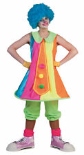 Zirkus-Clown Kostüm Damen neon Volume Damenkostüm Karneval Fasching KK