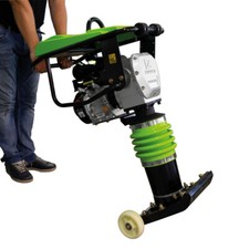 ZIPPER Vibrationsstampfer Verdichter Grabenstampfer inkl. Fahrwerk ZI-RAM80C NEU