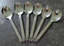 22547/ Lufthansa Besteck 6 Suppenlöffel 10A  Länge ca. 17,0 cm