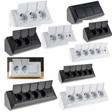 Steckdosenblock mit Klappen