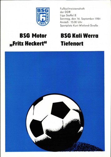 Ddr liga motor fh - ddr-liga, 84/85