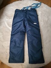 Scout Schneehose mit größenverstellbaren Trägern blau Junge Gr. 140/146 wie Neu