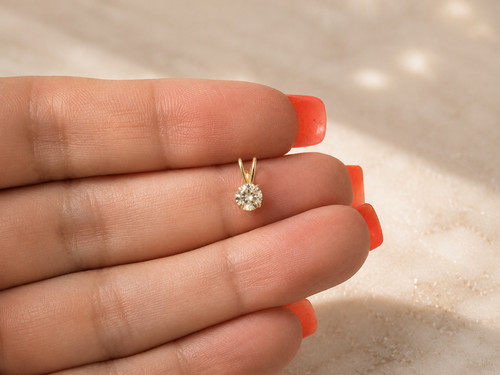 14k massiver runder labor - 14k,