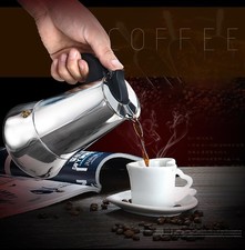 Espressokocher Edelstahl