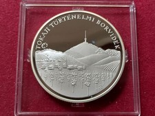 Ungarn 5000 Forint 2008 Silbermünze Weingebiet Tokaji Polierte Platte PP