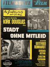 Filmwoche-Der neue Film Nr.13 (1961) Stadt ohne Mitleid Kirk Douglas - Kino