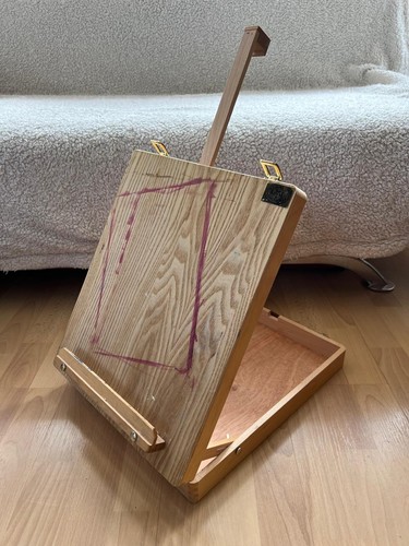 Kofferstaffelei aus holz - holz, –