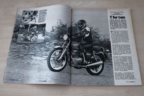Motorrad 1977 honda 400 - 21/1977,