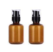 Empty Amber Plastic Lotion