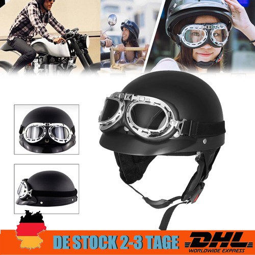 Halboffener motorradhelm - halboffener,