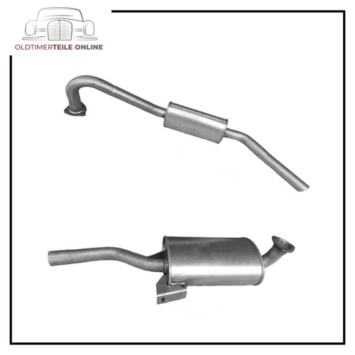 Auspuff set für alfa - auspuff, romeo