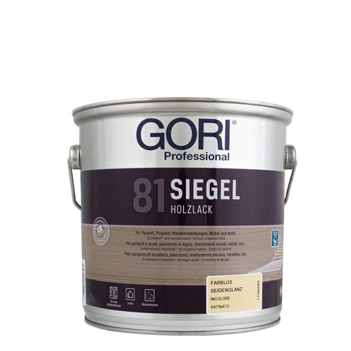 Gori siegel holzlack 5l - holzlack, 2,5l