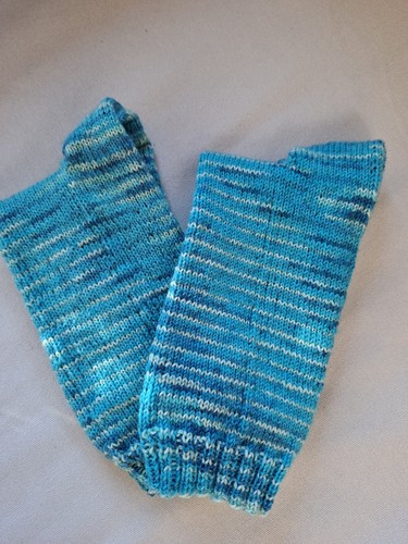 Handgestrickte wollsocken - handgestrickte,