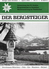 ZEITSCHRIFT  " DER BERGSTEIGER