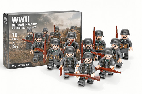 Deutsche ww2 klemmbaustein - 10,