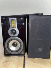 Philips MCD908 3-Wege-4 ohm Paar Lautsprecher 75/150W Ribbon Tweeter Technology