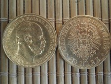 Mark gold 900 kaiserreich - mark, 0,900