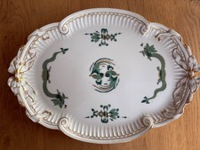 Meissen Grüner Drache Platte