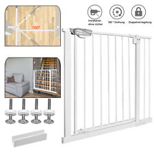Baby Treppengitter Treppenschutzgitter Türgitter ohne Bohren Auto-Close 85-95cm