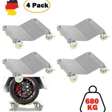 Rangierhilfe Rangierroller Rangierheber Rangierwagen Wagenheber Auto PKW 4 Stück