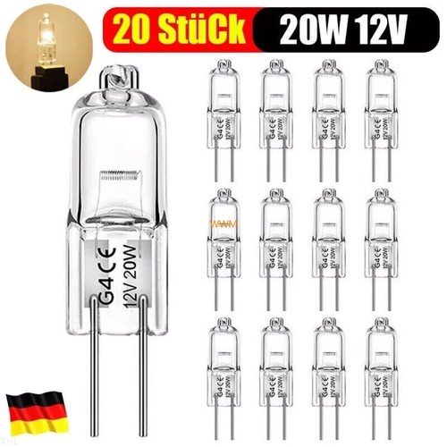 20x halogenlampen 20w 12v - 20w,