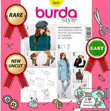 BURDA 7037 Winterzubehör zum