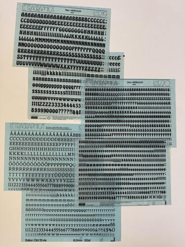 Letraset letragraphica - letraset,