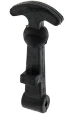 Haubenhalter / Gummi 120mm