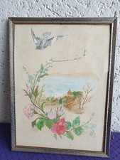 Bleistiftzeihnung kolorierte