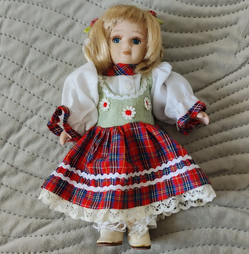 Mädchenpuppe stoff blondes - mädchenpuppe,