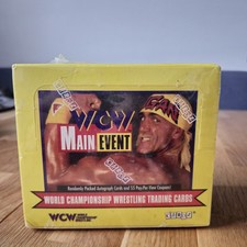1995 Cardz WCW Main Event Box | 36 Packs | Neu & Ovp | Wrestling | WWE | WWF