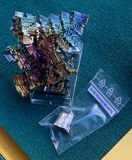 218g Wismut KRISTALL mit