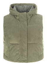 MADELEINE Cordweste mit Kapuze