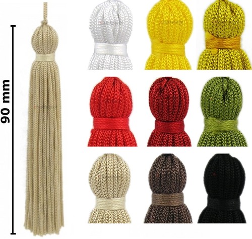 Quaste 9cm mit kordel - 9cm,