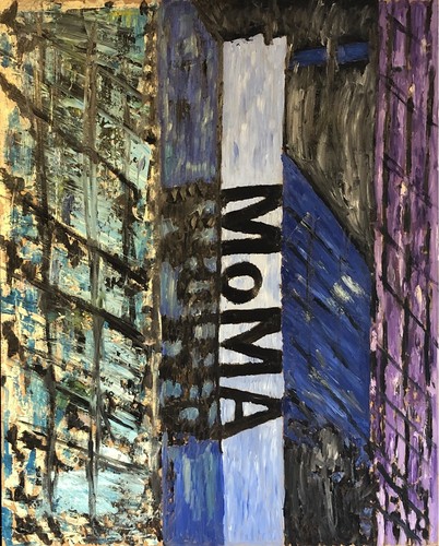 Original ölgemälde moma - Ölgemälde,