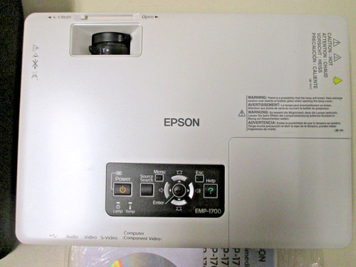 Epson emp 1700 - beamer, heimkino