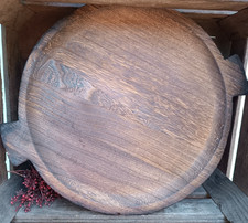 ❤ Großes rundes Holztablett